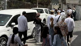 الخليل: مستوطنون يعتدون على مركبات المواطنين في منطقة الفحص