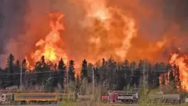 حرائق في كندا