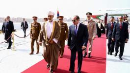 السيسي يستقبل سلطان عمان لبحث القضايا الإقليمية والدولية 
