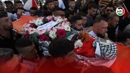 جماهير غفيرة تُشيع جثمان الطفل الشهيد محمد التميمي في رام الله