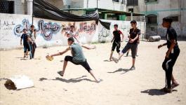 الأطفال في شوارع غزة