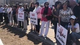 وقفة احتجاجية في الناصرة ضد تفاقم العنف والجريمة