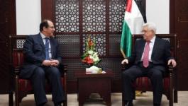 الرئيس عباس يلتقي بمدير المخابرات المصرية