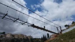 الاحتلال يعلن افتتاح أطول جسر معلق فوق أراضي سلوان