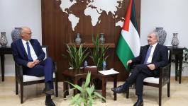 اشتية يستقبل ممثل البنك الدوليّ لدى فلسطين