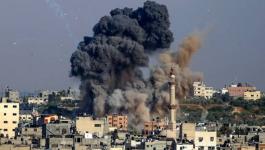 قصف إسرائيلي على غز