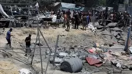 قصف إسرائيلي على خانيونس