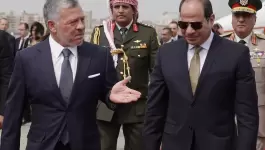 السيسي والملك عبد الله