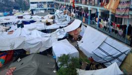 مراكز الإيواء في غزة