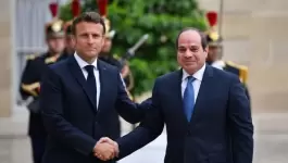 ماكرون والسيسي