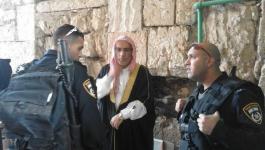 لاحتلال يستدعي خطيب المسجد الأقصى