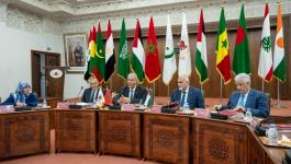 وزير الزراعة الفلسطيني يزور مقر وكالة بيت مال القدس الشريف في الرباط