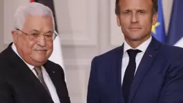 الرئيس-ماكرون-والرئيس-عباس
