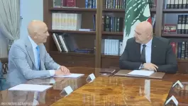 المبعوث الامريكي في لبنان