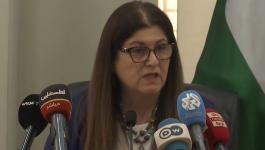وزيرة الخارجية الفلسطينية