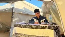 تفوق طلبة غزة في توجيهي رغم الحرب