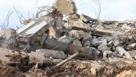 مخلفات الاحتلال في المغراقة.jpeg