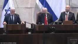 لابيد في الكنيست