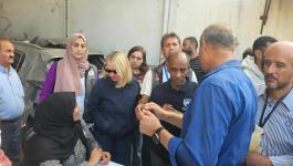 بالصور: وفد “OCHA” يُشيد بجهود “الفارس الشهم 3” في توزيع المساعدات على كافة سكان دير البلح