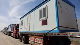 إرسال كرفانات إلى غزة 1