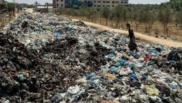 أزمة النفايات في غزة