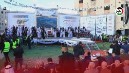 54 عريساً يُزفون في غزة بحفلٍ جماعي بدعم من دولة الإمارات احتفاءً بعيد الاتحاد