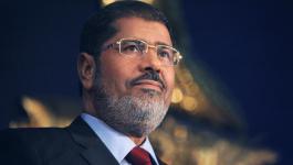 الرئيس المصري الأسبق محمد مرسي .