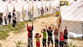 لاجئين سوريون 