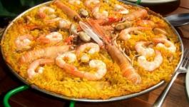 ارز بالسمك والروبيان 