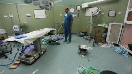 تعليق العمل بأكبر مجمع طبي في غزة