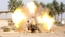 الجيش العراقي يقصف مواقع داعش