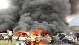 انفجار سيارة في ليبيا 