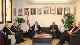 بالصور: الشوا يلتقي بحاكم مصرف لبنان وأمين عام اتحاد المصارف العربية