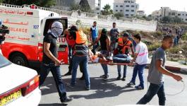الهلال الاحمر: تعاملنا مع 98 إصابة خلال مواجهات مع الاحتلال في أبو ديس