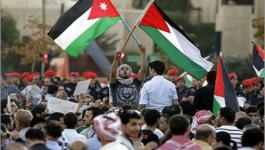 مظاهرة في عمان احتجاجا على إغلاق المسجد الأقصى.jpg