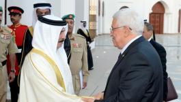 الرئيس بشكر ملك البحرين على منحه القلادة الخليفية السامية.JPG