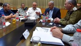  الكابنيت الإسرائيلي يلتئم لبحث التوقيع على تسوية سياسية مع غزة
