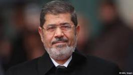 الرئيس المصري السابق محمد مرسي .