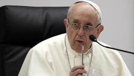 بابا الفاتيكان يعبر عن قلقه إزاء التوتر بين الفلسطينيين و