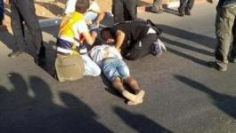 اصابة-شاب-حاجز-قلنديا