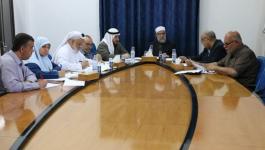 المجلس التشريعي يناقش الخطة الحكومية للجنة الإدارية بغزة