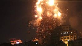 منظمة التحرير تستنكر العدوان الإسرائيلي على قطاع غزة