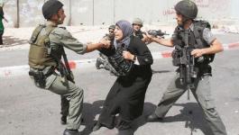 الاحتلال يعتقل مواطنة على حاجز جبع شمال القدس