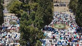 ربع مليون فلسطيني أدوا صلاة الجمعة الأولى من رمضان في رحاب المسجد الأقصى.jpg