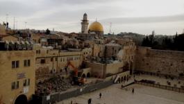 القدس الدولية: إسرائيل كثفت من عمليات التهويد بالمدينة المقدسة 