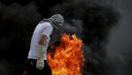مواجهات عنيفة..  مئات الاصابات في المواجهات المشتعلة في المدن الفلسطينة
