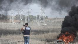 اصابة شاب برصاص الاحتلال شرق مخيم البريج وسط غزة.jpg