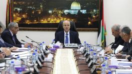 أبرز ما جاء في الجلسة الأسبوعية لمجلس الوزراء الفلسطيني