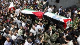 تظاهرة برام الله للمطالبة باسترداد جثامين الشهداء المحتجزة لدى الاحتلال