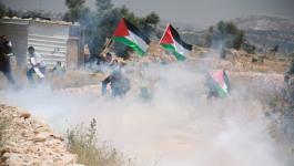 إصابات بالاختناق جراء قمع الاحتلال لمسيرة بلعين